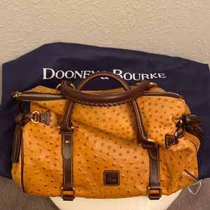 Dooney & Bourke Florentine Ostrich Leather Satchel